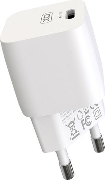 Зарядка быстрая Xo CE01 PD 20W White (34867)