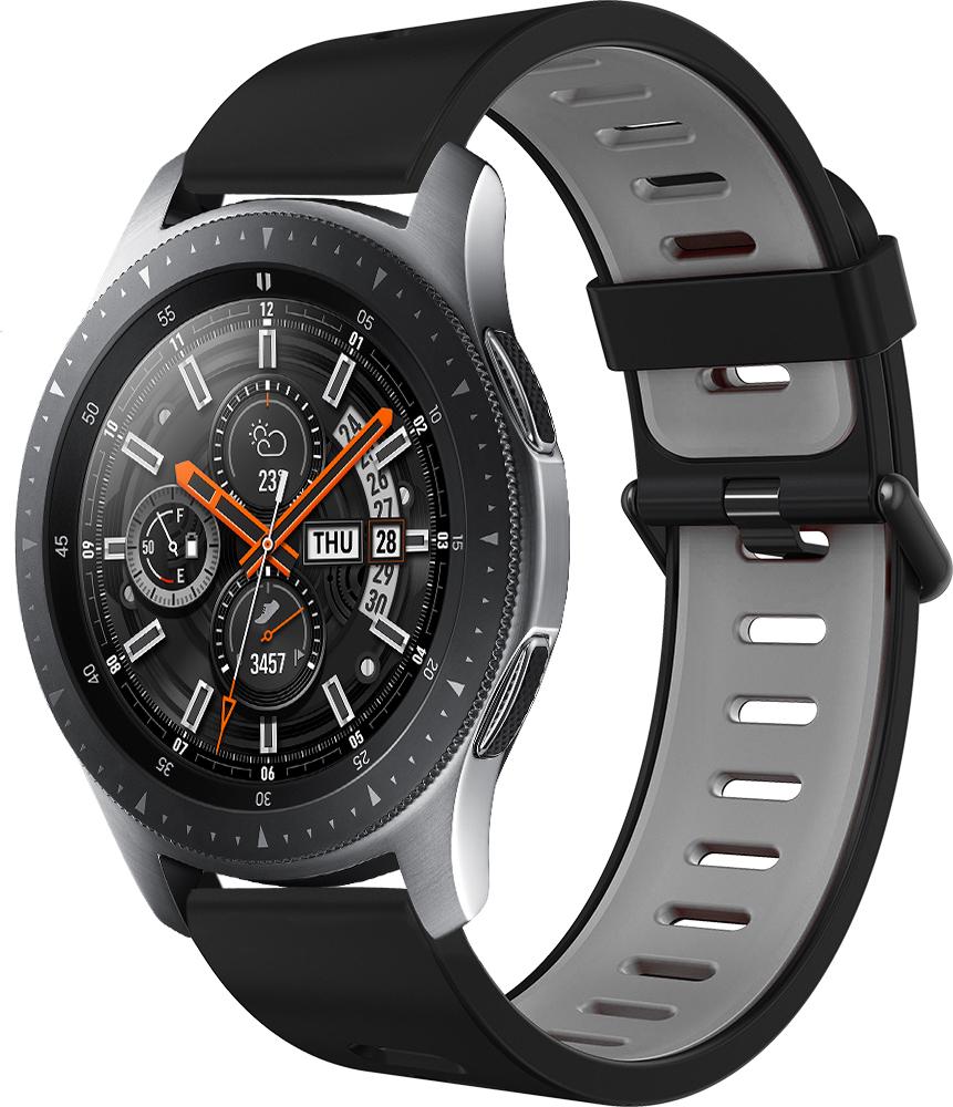 Ремешок Traf для Galaxy Watch 46 мм Black/Grey (28916)