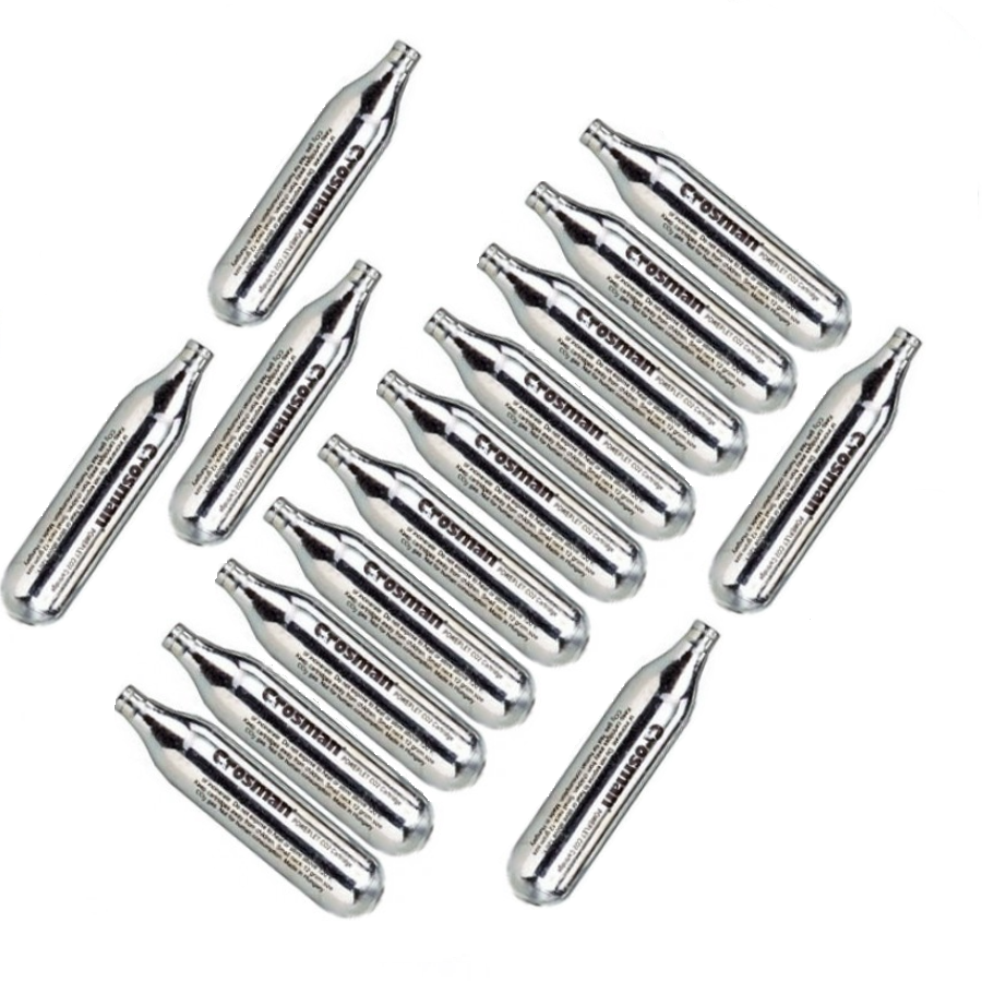 Набір балончиків Crosman CO2 для пневматичної зброї 15 шт. (1282657538)