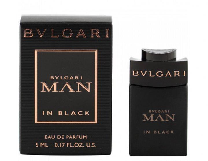 Парфюмерная вода для мужчин Bvlgari Man In Black 5 мл миниатюра (378010)