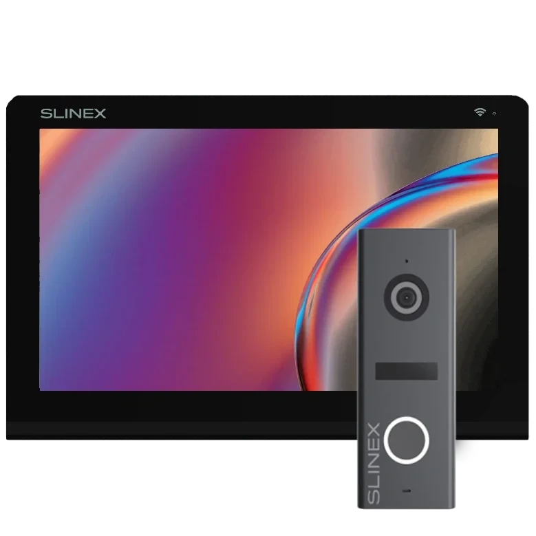 Комплект видеодомофона Slinex Nexo 7 Cloud Black/ML-17HD Graphite Комплект видеодомофона Slinex Nexo 7 Cloud Black/ML-17HD Graphite