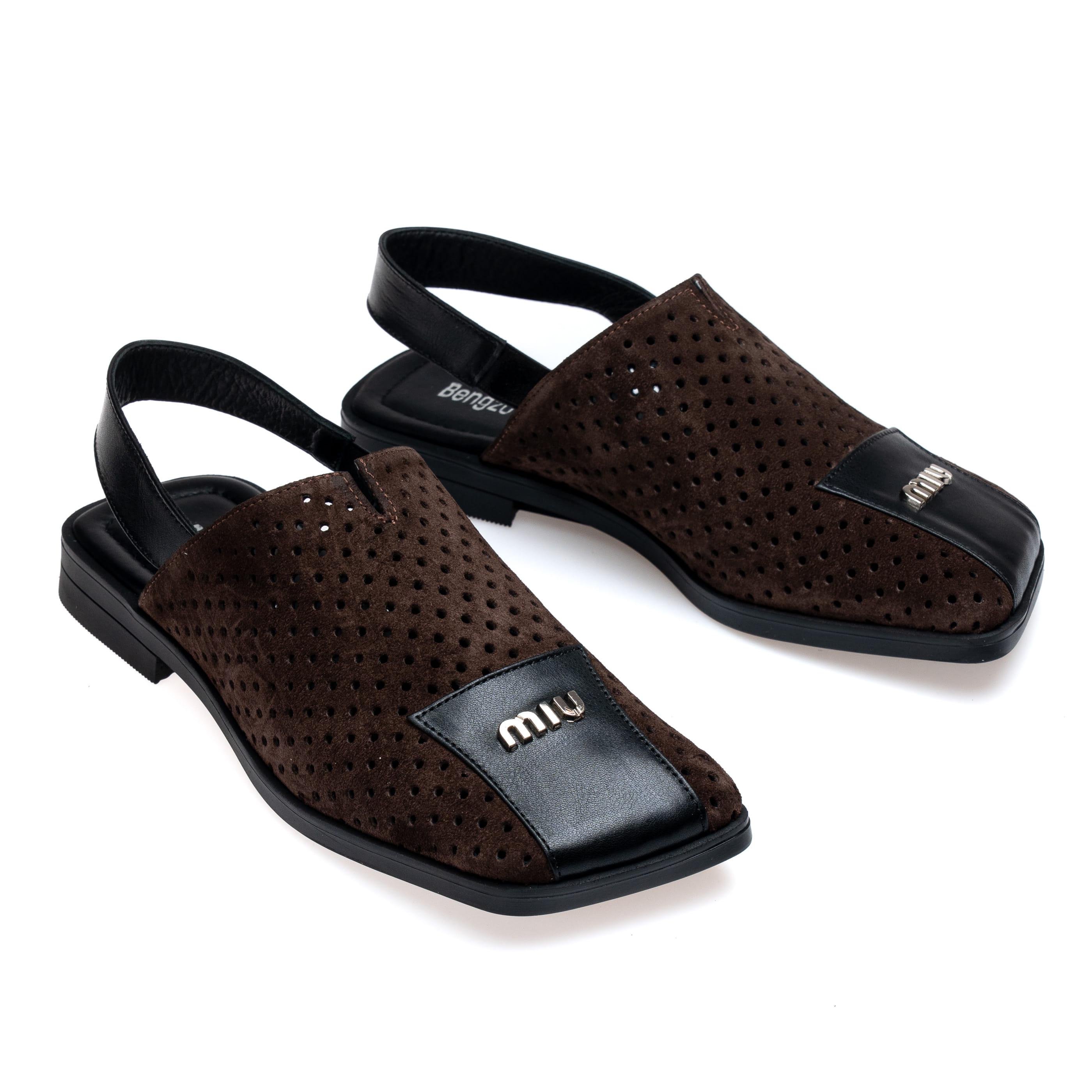 Босоножки Bengzo Baldini 01632 р. 38 Коричневый (104363926) - фото 3