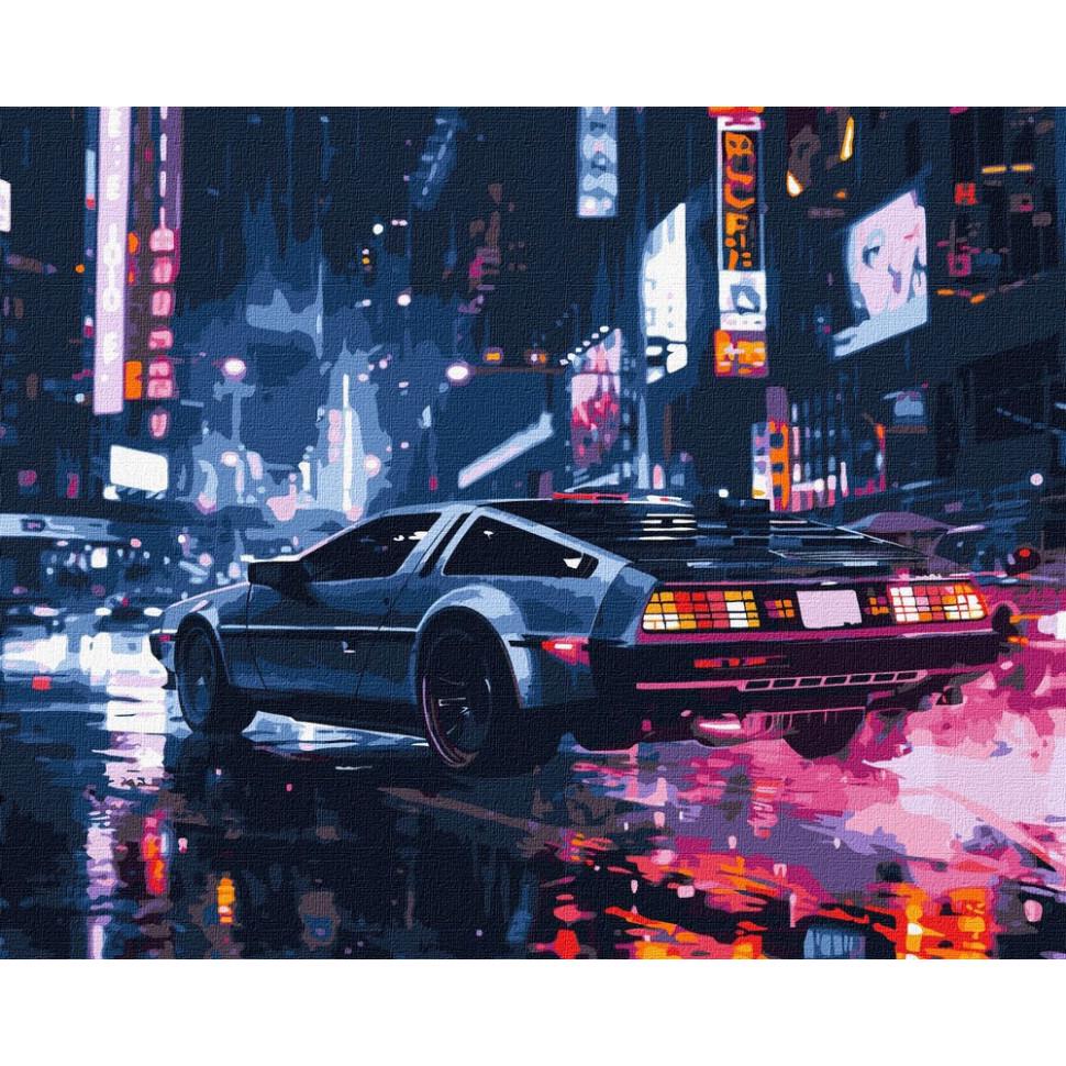 Картина по номерам Ideyka Ночное путешествие 40x50 см Разноцветный (PM-194-K-1742)