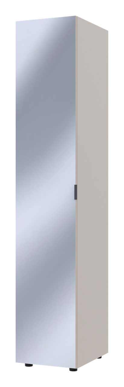 Шкаф для одежды Doros Гелар с зеркалом 39х49,5х203,4 см Кашемир (80737635)