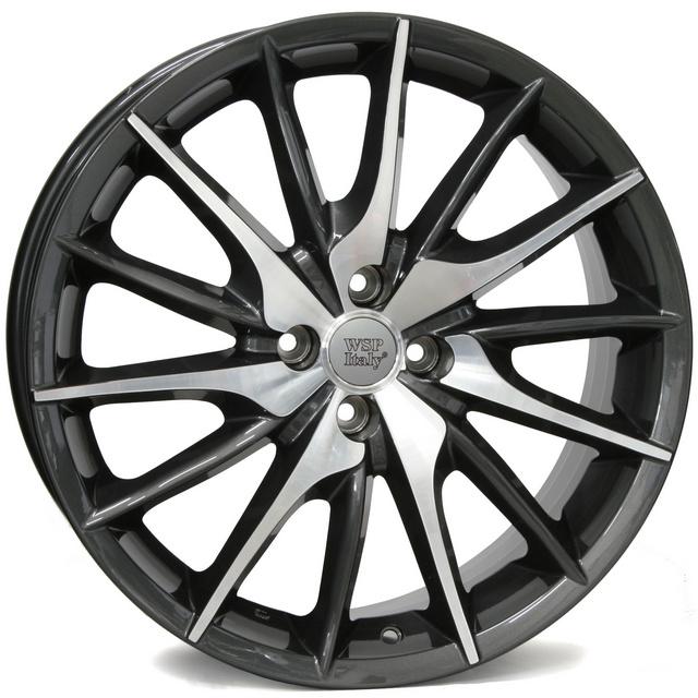 Диски литые WSP Italy Alfa Romeo W254 Mito 7x17 4x98 ET39 DIA58,1 Anthracite Polished (1000687364)