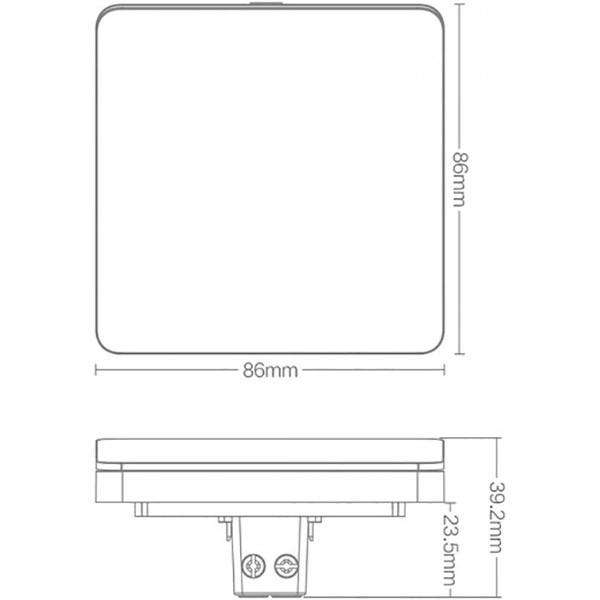 ᐉ Выключатель умный Yeelight Flex Switch 10A One Button YLKG12YL ...