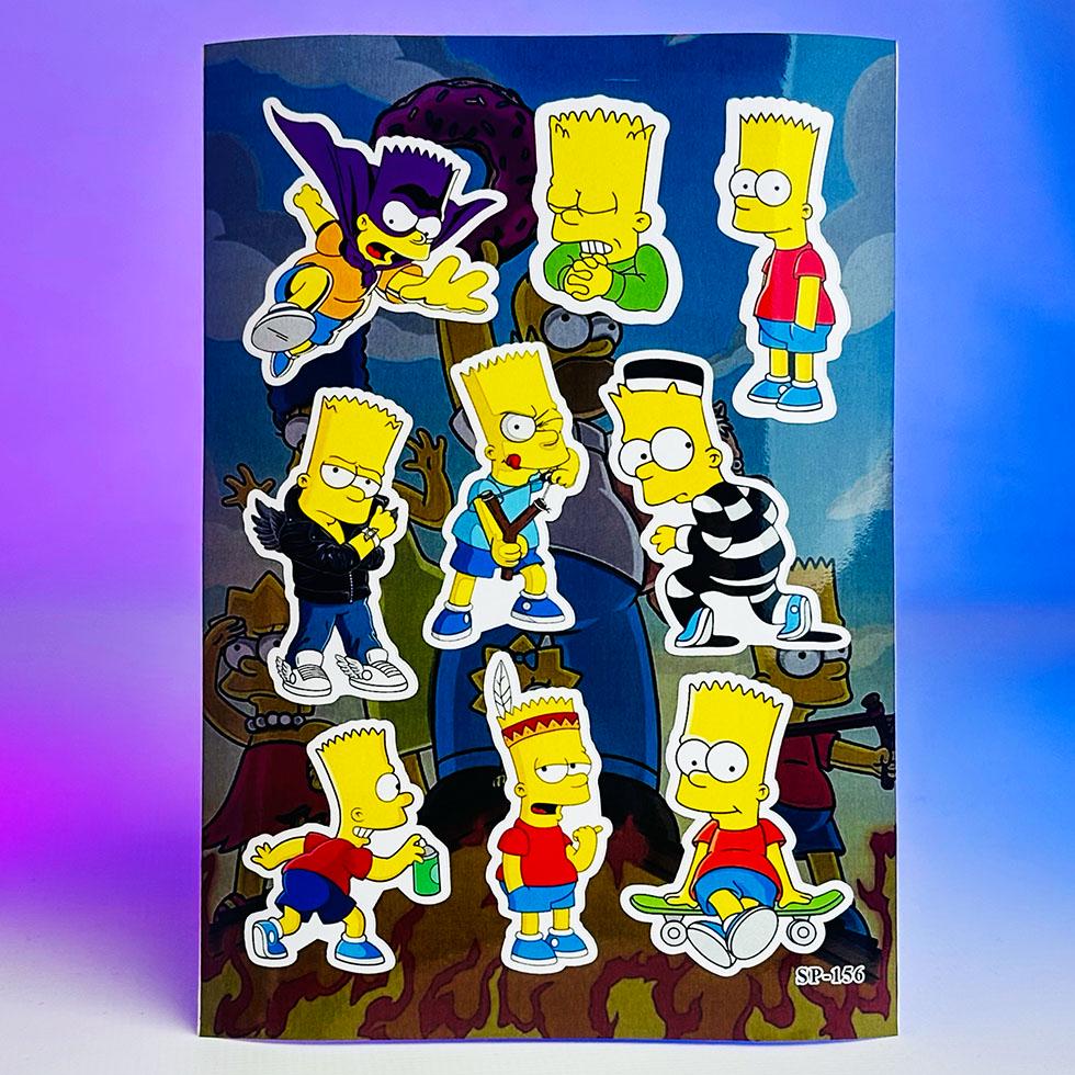 Стикер-пак The Simpsons Bart SP-156 (00000000694) Стикер-пак The Simpsons Bart SP-156 (00000000694)
