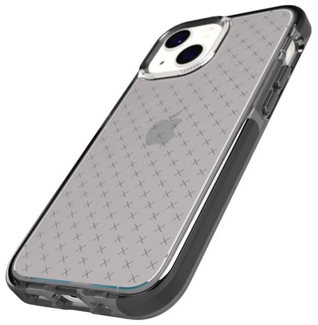 Протиударний чохол з антимікробним покриттям Tech21 Evo Check для Iphone 12 Mini / 13 Mini (5.4") Smokey Black - фото 11