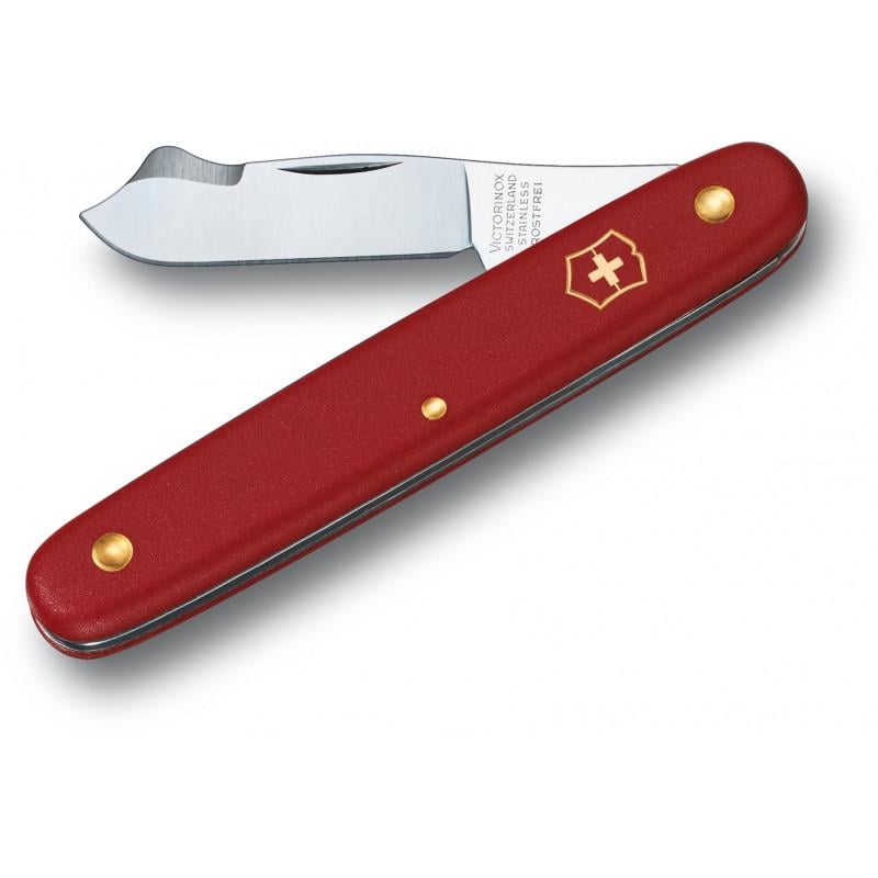 Ніж садовий складаний Victorinox Budding Combi S 3.9040 100 мм Red (Vx39040.B1)