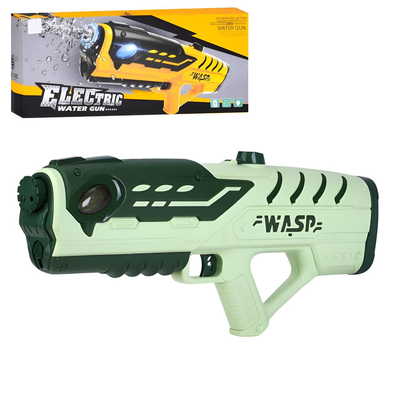 Автомат водяний з підсвіткою та акумулятором Зелений (G2353)