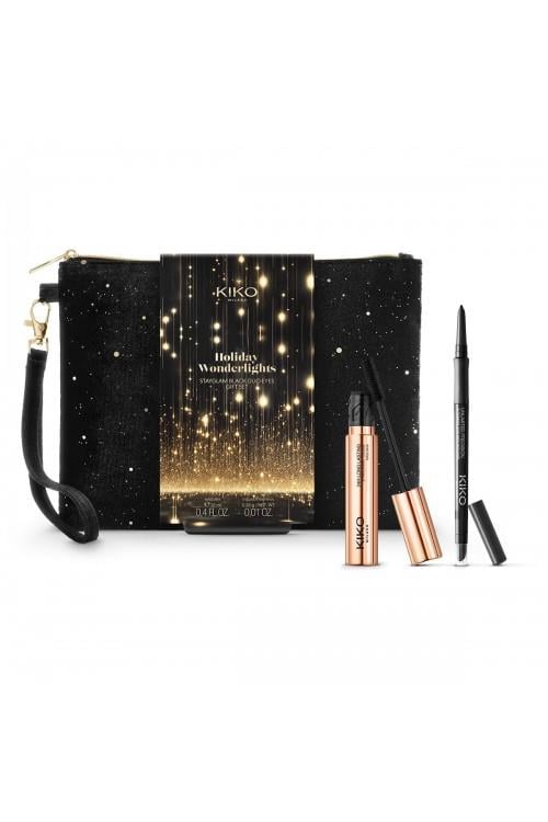 Набір для очей Kiko Milano Holiday Wonderlights Stayglam Black Duo Eyes Gift Set (00181801) Набір для очей Kiko Milano Holiday Wonderlights Stayglam Black Duo Eyes Gift Set (00181801)