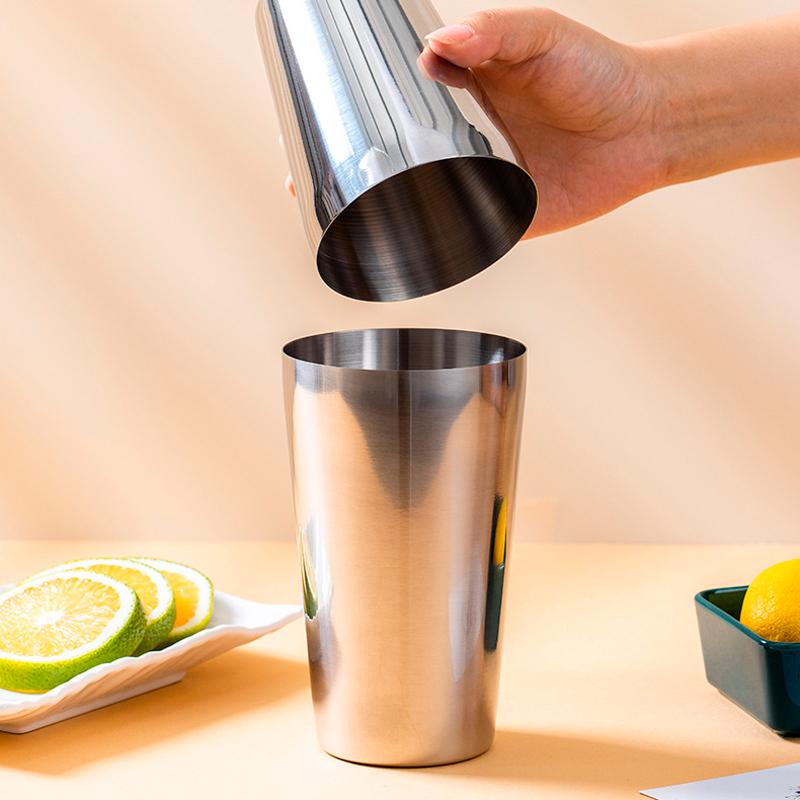 Шейкер бостонский Youchen MC-700 600-450 мл Silver - фото 4