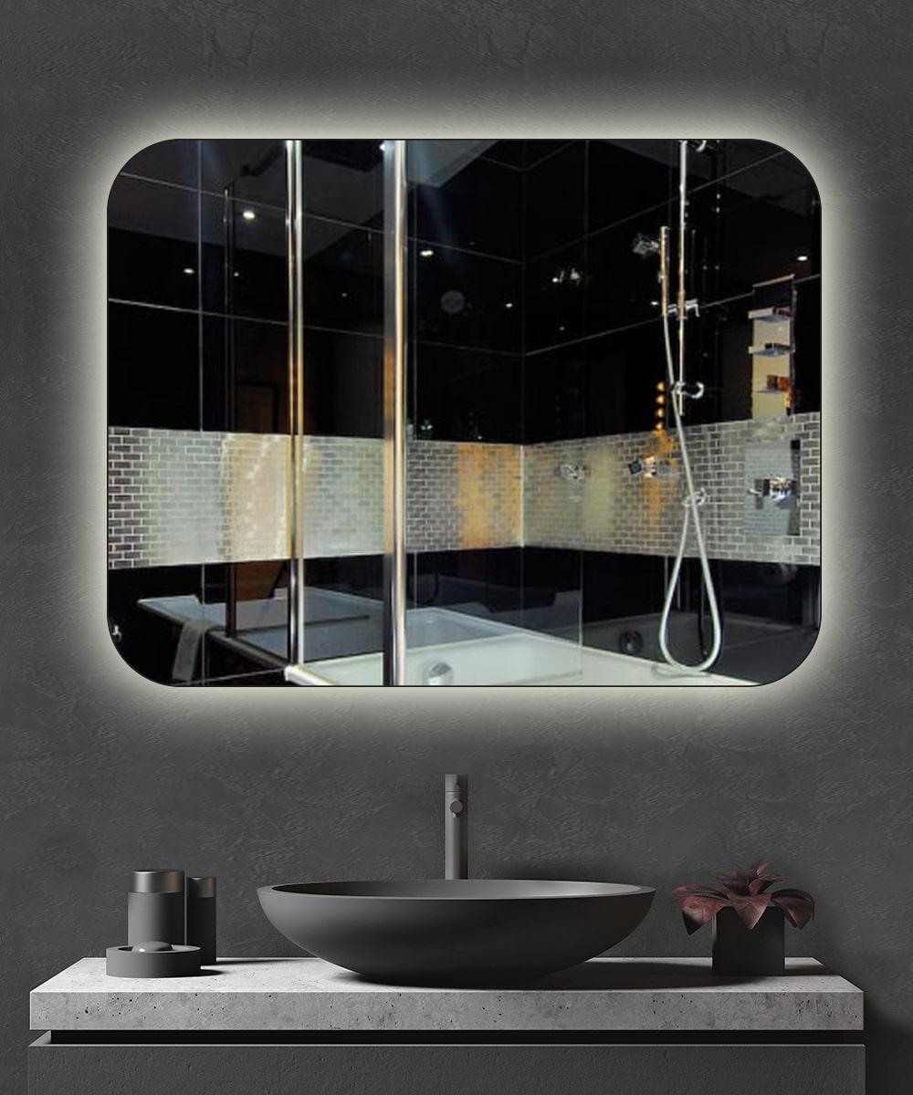 Зеркало Экватор ML-34 с 3D подсветкой 80x100 см с закругленными углами - фото 3 Зеркало Экватор ML-34 с 3D подсветкой 80x100 см с закругленными углами - фото 3