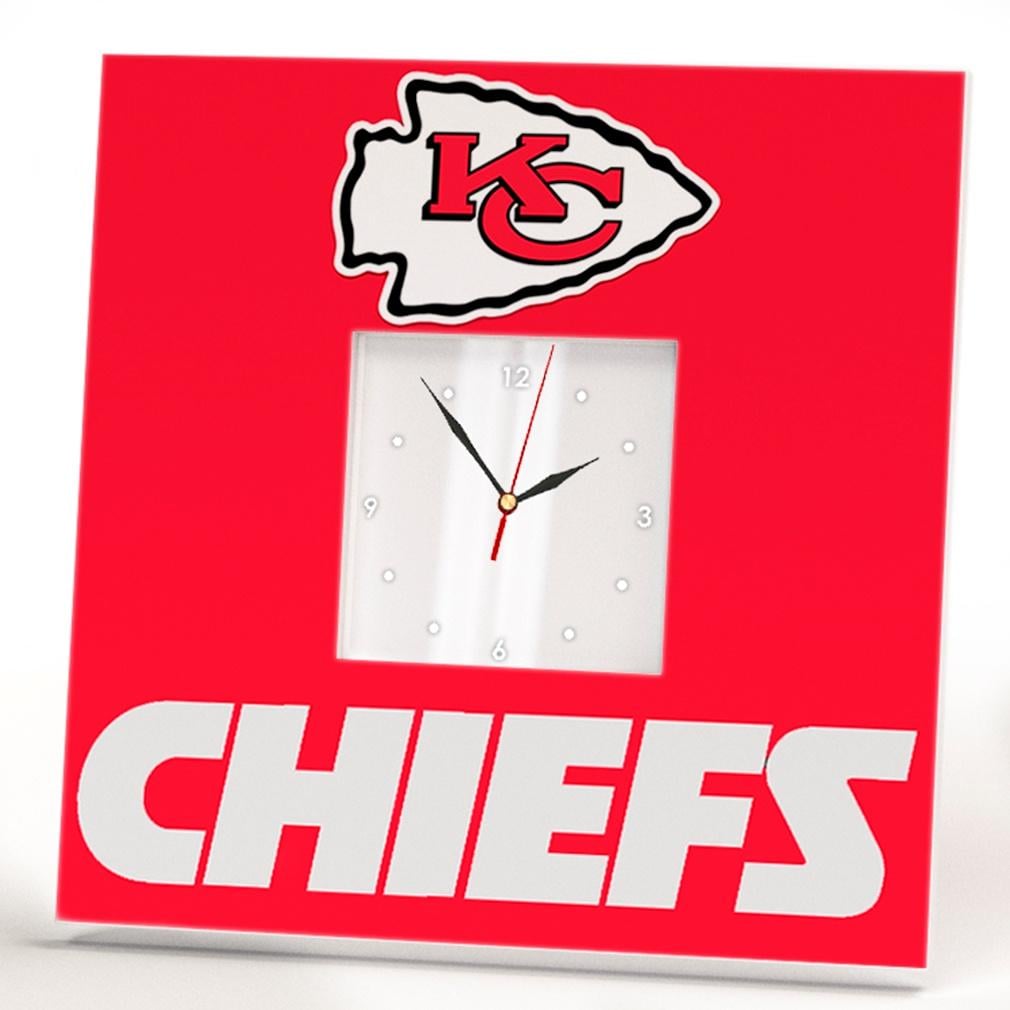 Часы "Kansas City Chiefs" 260x260 мм (C01353)