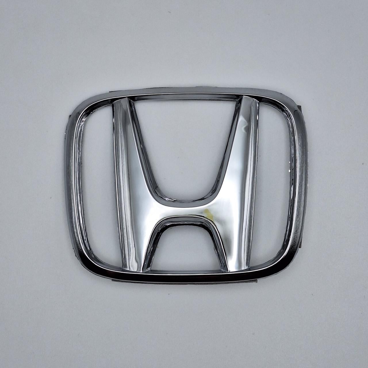 Эмблема Honda 80х65 мм Хром (1947754678)