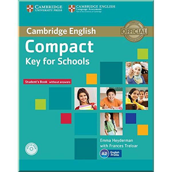 Книга Frances Treloar/Emma Heyderman "Compact Key for Schools Student's Pack (Student's Book without answers with CD-ROM, Workbook without answers with Downloadable Audio)" (ISBN:9781107618794)