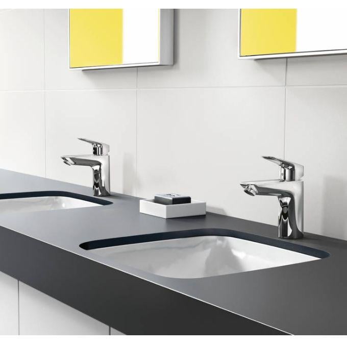 Змішувач для умивальника Hansgrohe Logis 100 Coolstart 2 Flow Хром (71105000) - фото 2