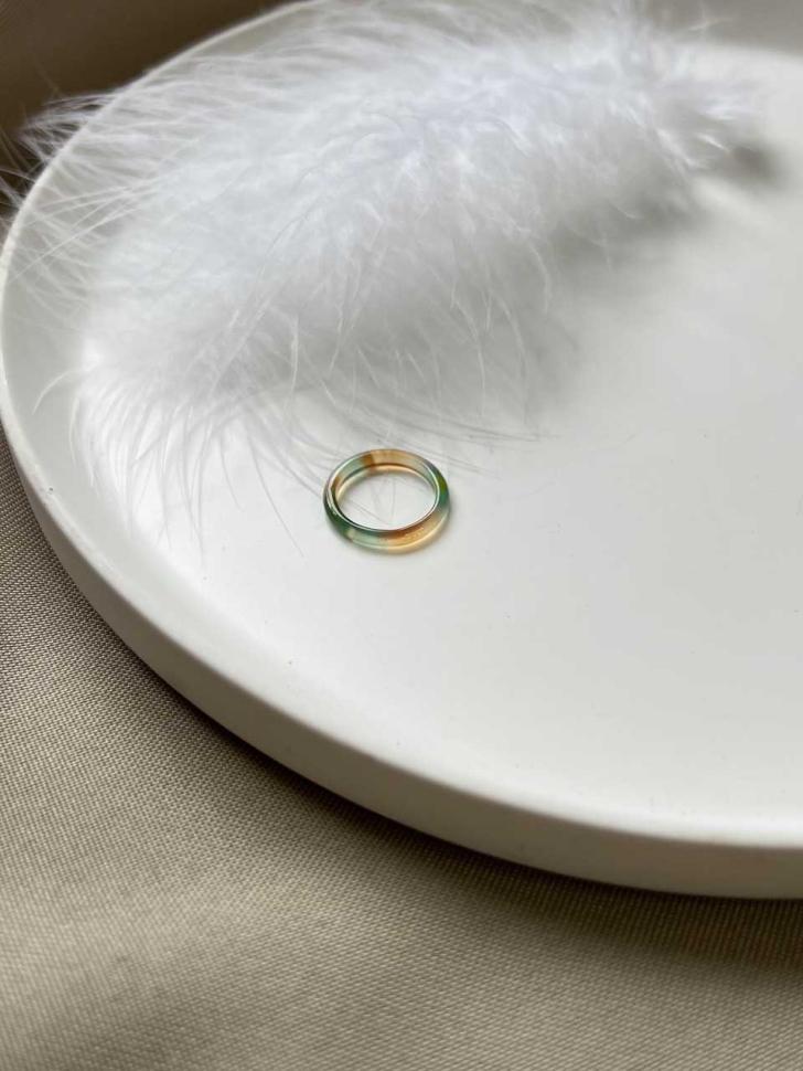 Кільце тонке з агату р. 18 мм (5223-18) Кільце тонке з агату р. 18 мм (5223-18)