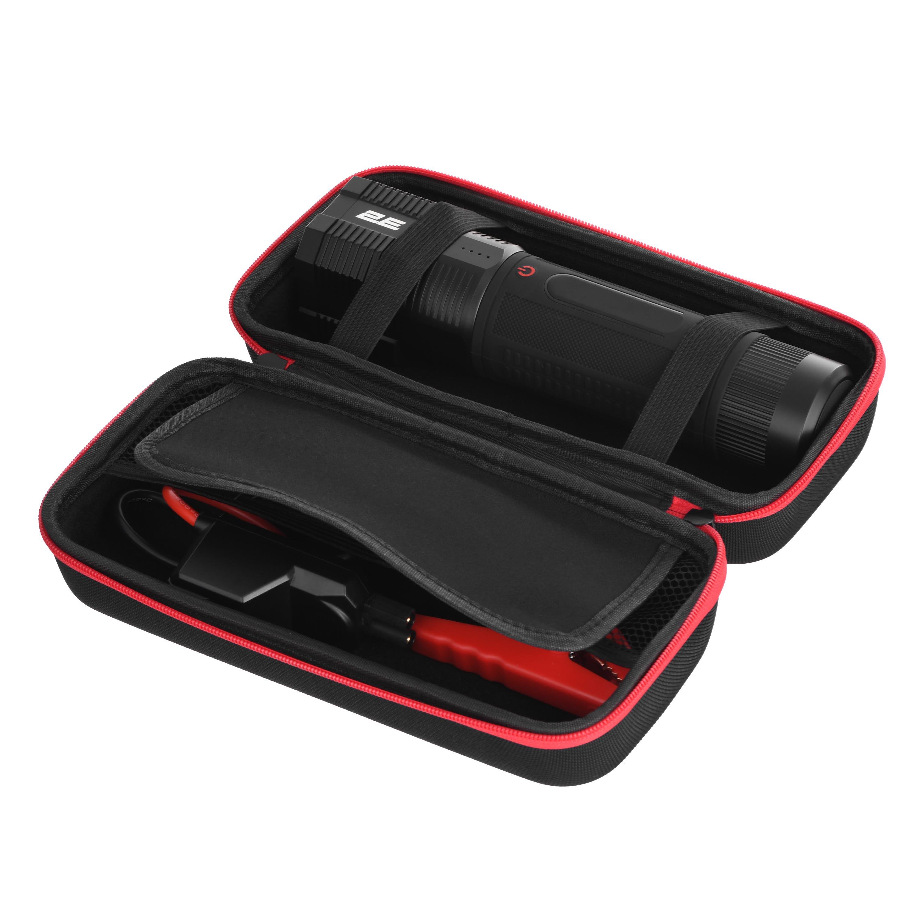 Пусковое устройство 2E Beam 300А стартовый ток 1000А пиковый с фонарем 8000 мАч (628644) - фото 7 Пусковое устройство 2E Beam 300А стартовый ток 1000А пиковый с фонарем 8000 мАч (628644) - фото 7