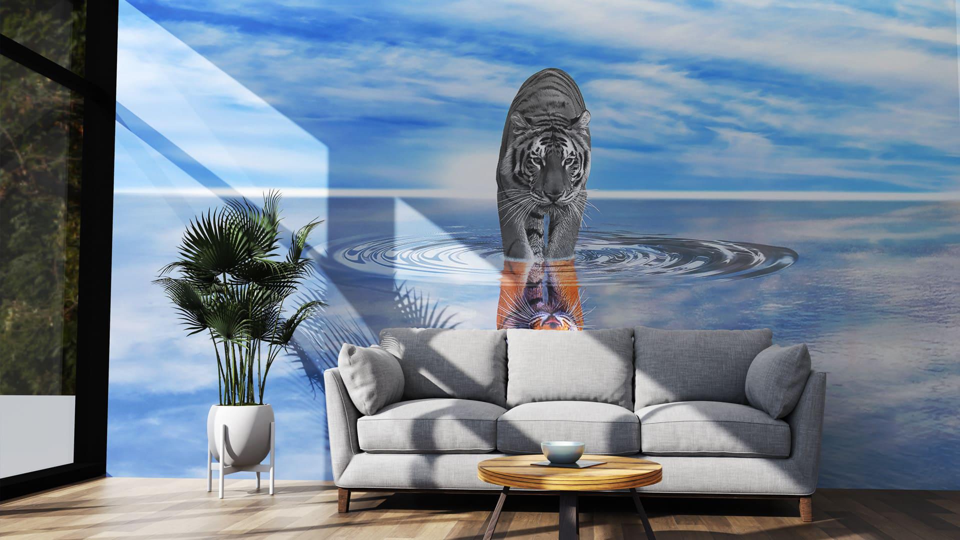 Фотообои флизелиновые Styleo Print-walls Тень силы 0826 350х270 см (Pw-0826/3)