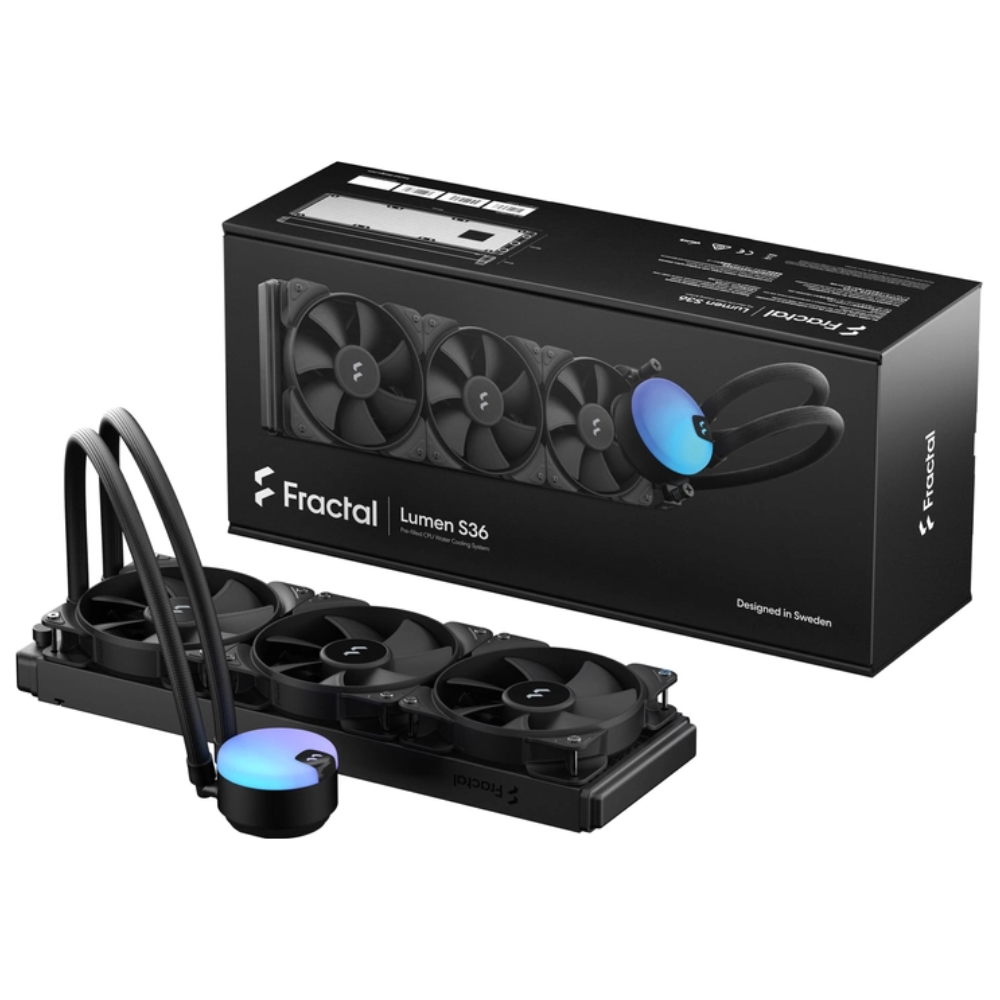 Система водяного охлаждения Fractal Design Lumen S36 v2 3х120 мм (579796)