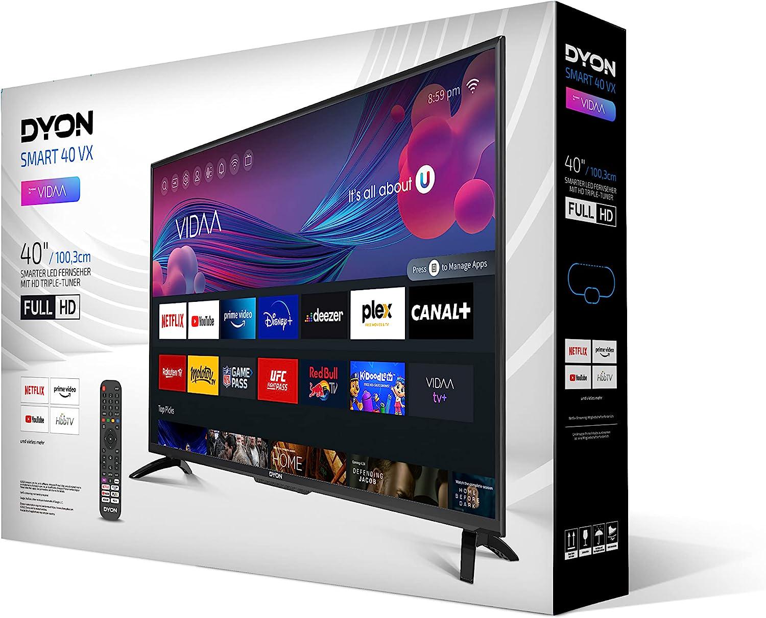 Телевизор Dyon Smart 40 VX Smart TV/Full HD/T2-S2/LED 40" (11589649) - фото 3