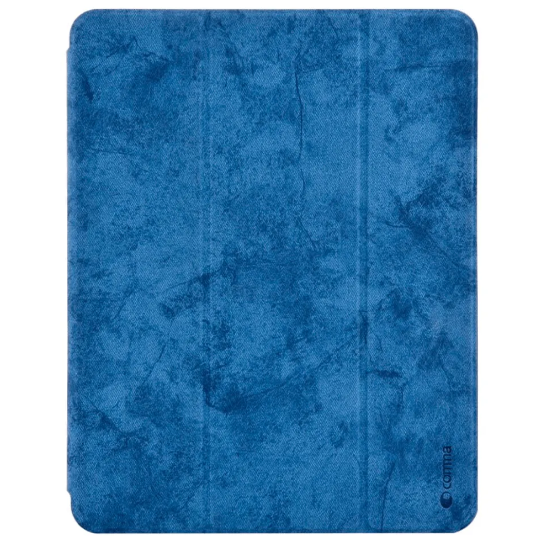 Чехол-книжка кожанный Comma Leather Case for iPad Mini 5 Blue