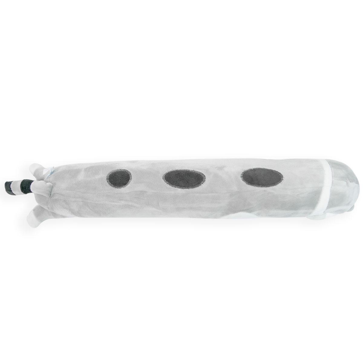 М'яка іграшка-подушка Кіт батон 47 см Сірий (1009573-Gray) - фото 5