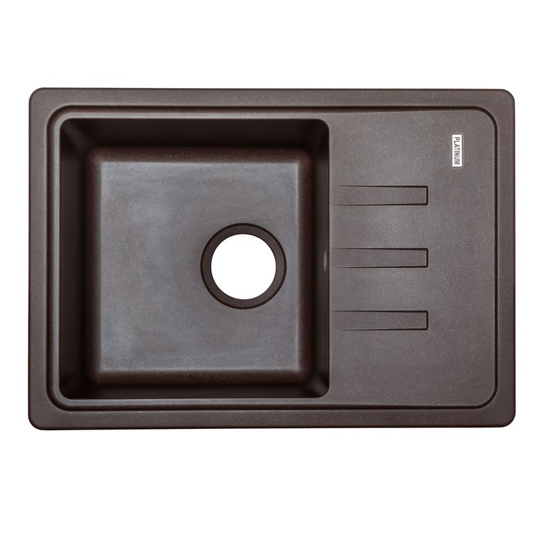Мойка кухонная Platinum Liana 6243S Шоколад (353255)