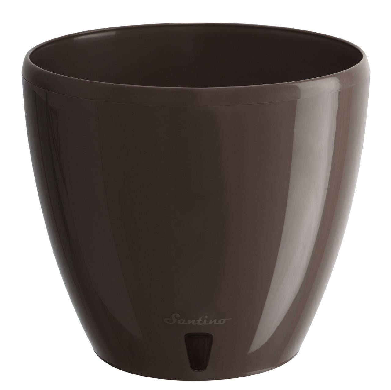 Вазон двойной Santino DECO TWIN PLUS с картриджем 12,0 л Шаде (DTWC120SHD)