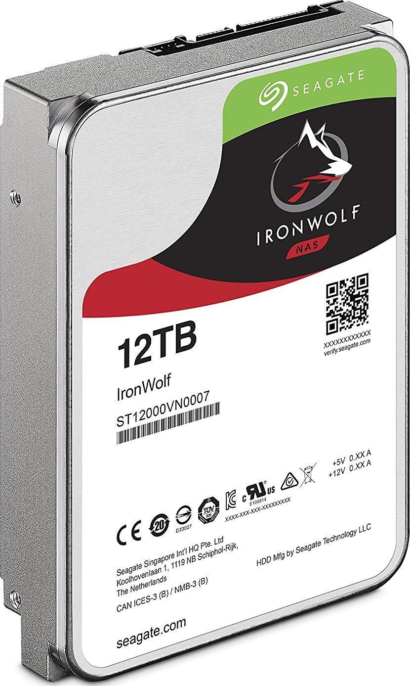 Жорсткий диск Seagate IronWolf 12 ТБ/7200 об/хв (ST12000VN0008) - фото 2