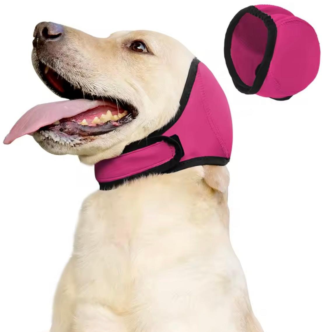 Наушники для собак от шума/взрывов/воды M Pink (29851129) - фото 2