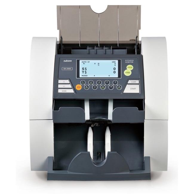 Счетчик банкнот с проверкой SBM SB 2000 USD/EUR (13675097)