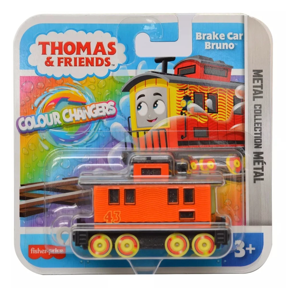 Вагон металлический тормозной Thomas & Friends Color Changers Brake Car Bruno с изменением цвета