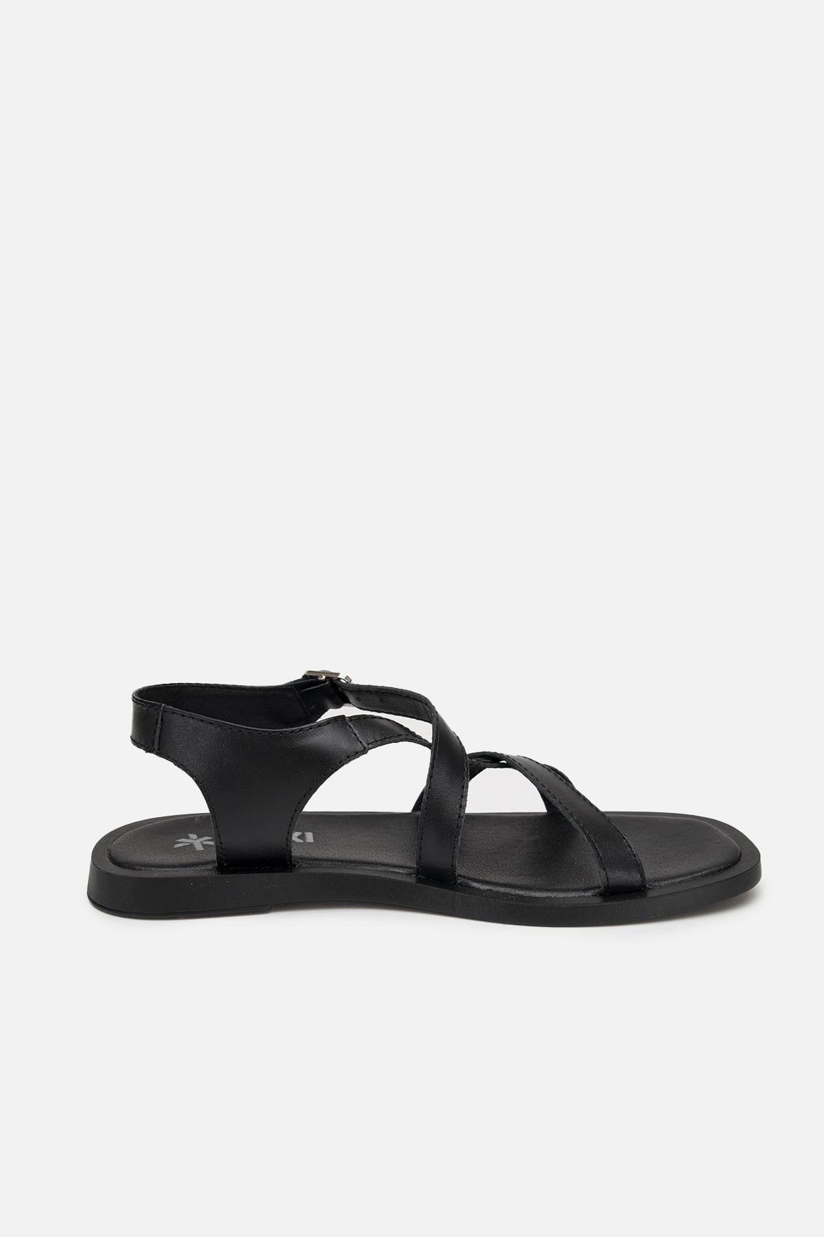 Босоножки на плоской подошве р. 41 Черный (SKT000978673) - фото 2 Босоножки на плоской подошве р. 41 Черный (SKT000978673) - фото 2