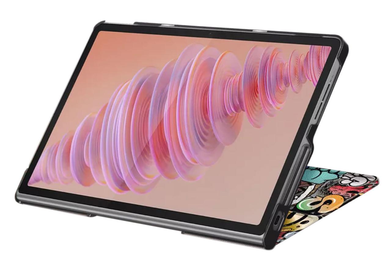 Чехол Primolux Slim для планшета Lenovo Tab Plus 11,5" 2024 TB-351 Graffiti (2413876794) - фото 3