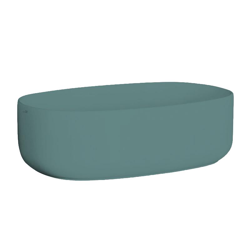 Умывальник на столешницу Nic Design Semplice 55х40х15 см Aloe матовый (001376063)