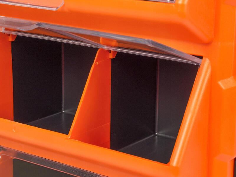 Набор органайзеров Tactix 12 отделений 120x360x460 мм пластиковый (INSBXBXP2320648PT0) - фото 3