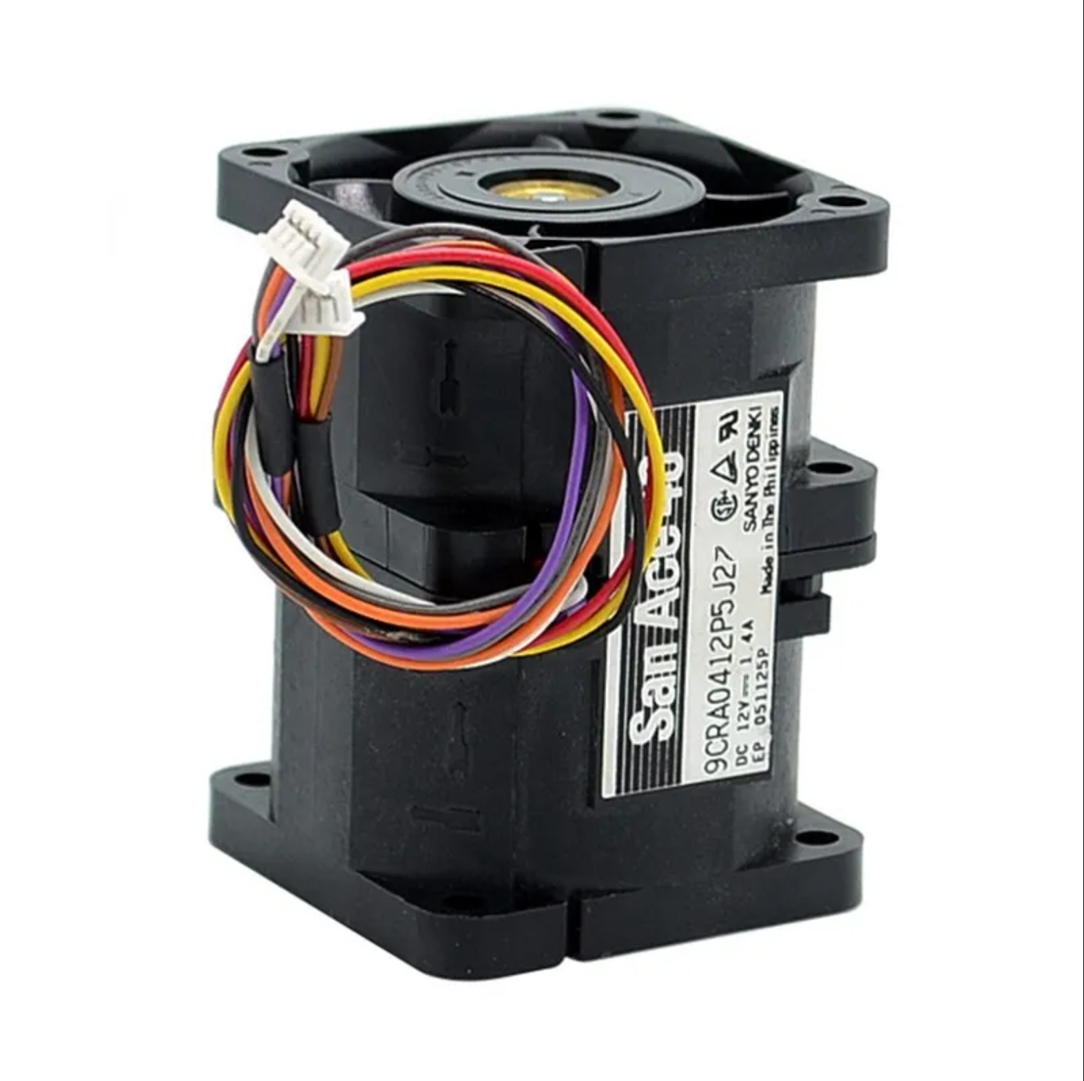 Вентилятор для сервера Sanyo San Ace 40 9CRA0412P5J27 DC 12В 1,4А (57076) - фото 3 Вентилятор для сервера Sanyo San Ace 40 9CRA0412P5J27 DC 12В 1,4А (57076) - фото 3