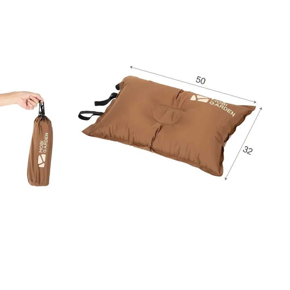 Подушка самонадувна Mobi Garden Stars air NXL1534002 Коричневий - фото 2