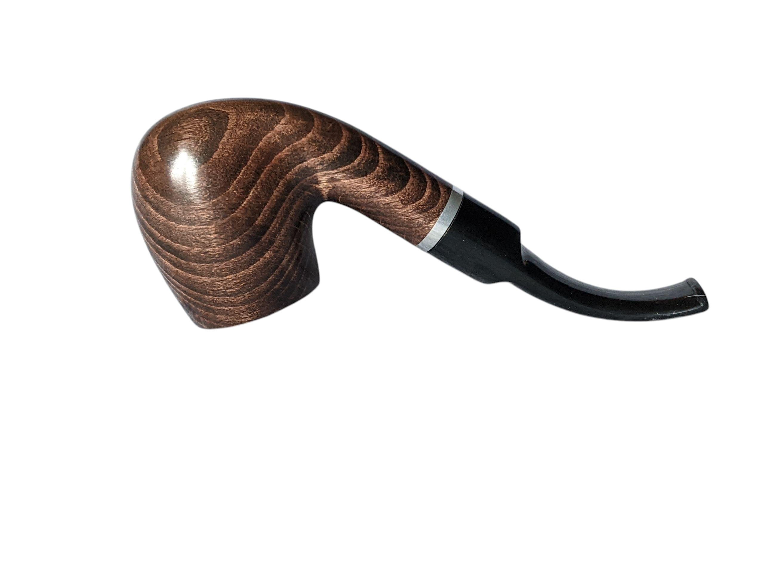 Курильна трубка Golden Gate Apple bent бук гладка (201) - фото 3 Курильна трубка Golden Gate Apple bent бук гладка (201) - фото 3