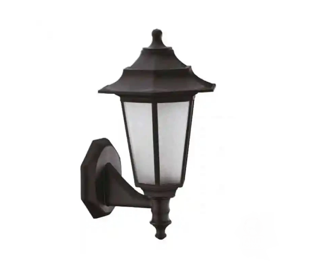 Светильник садово-парковый HOROZ BEGONYA-2 Е27 Черный (27707827)