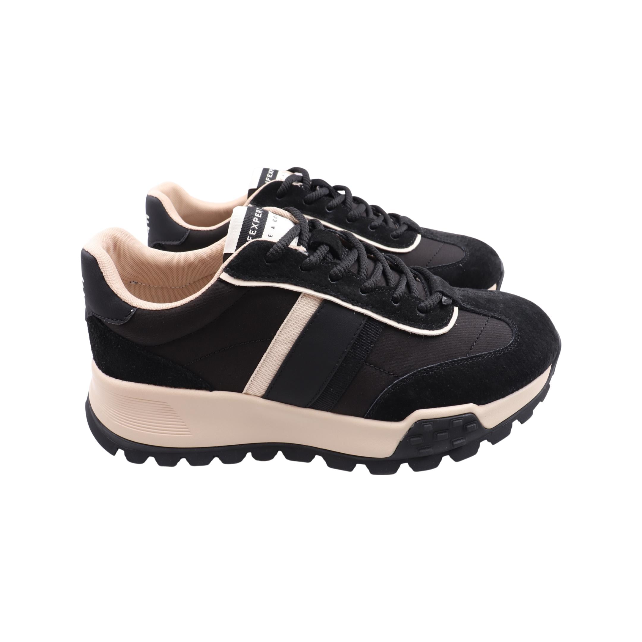 Кроссовки женские Li Fexpert из текстиля р. 39 Черный (1279-23DK)