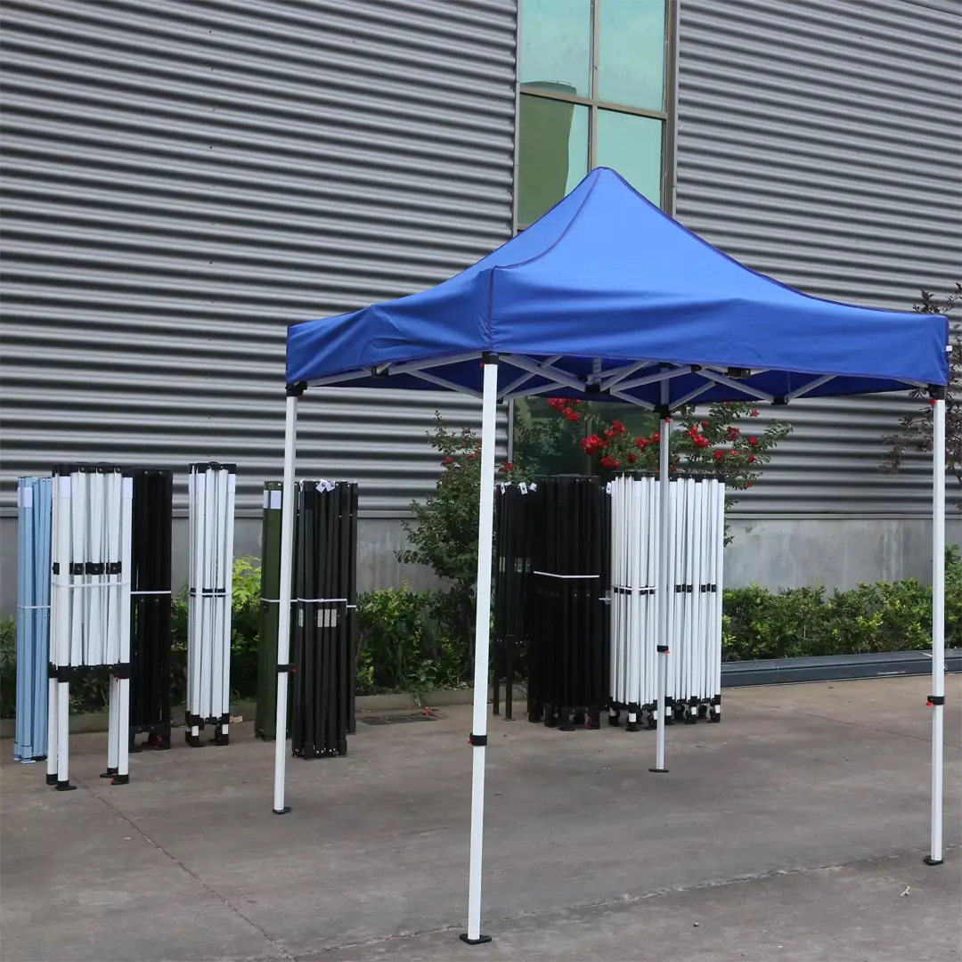 Розсувний намет посилений 3х3 м Синій - фото 6 Розсувний намет посилений 3х3 м Синій - фото 6