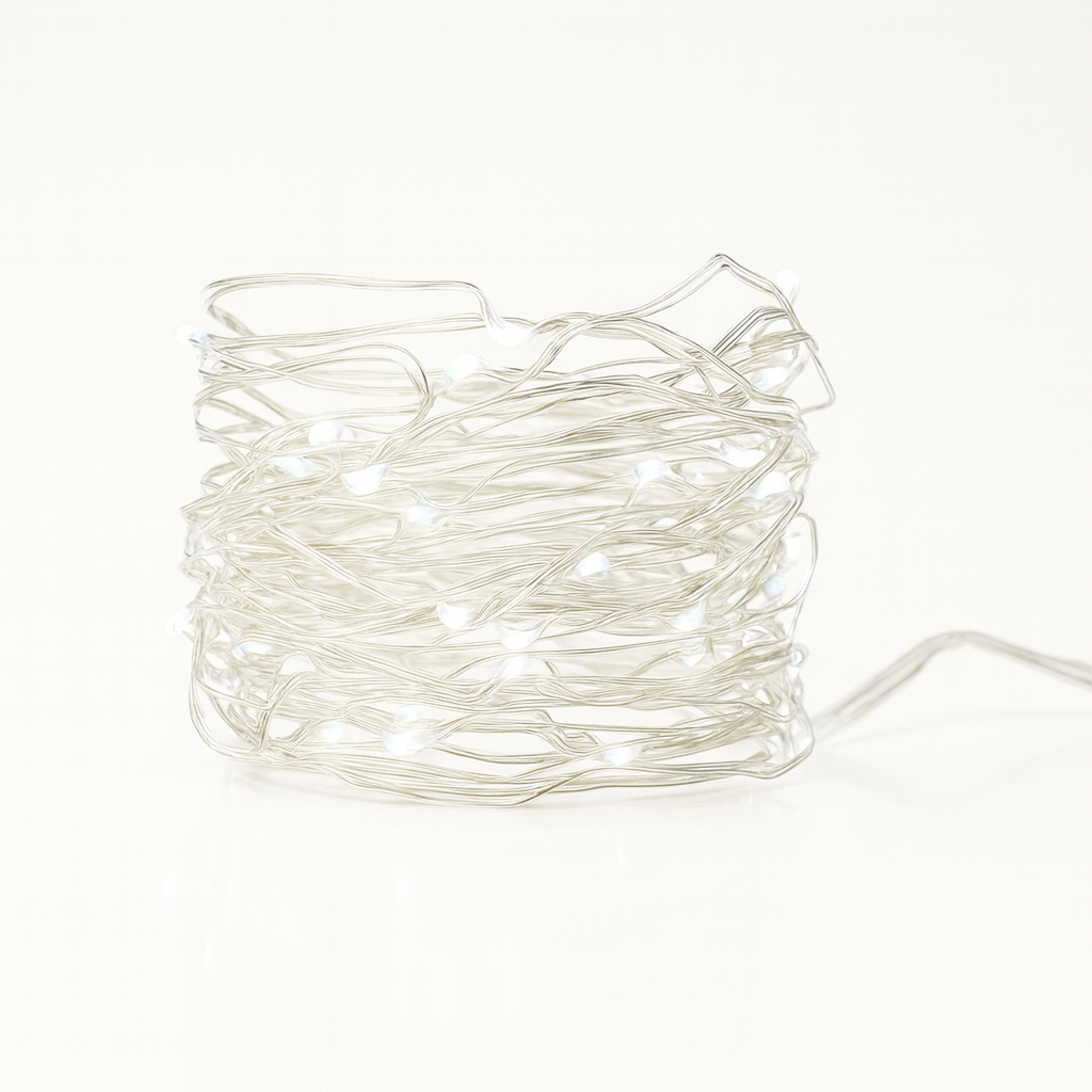 Гирлянда медная проволока Xmas Капля росы 50 LED от батареек/USB 5 м Blue (585028) Гирлянда медная проволока Xmas Капля росы 50 LED от батареек/USB 5 м Blue (585028)