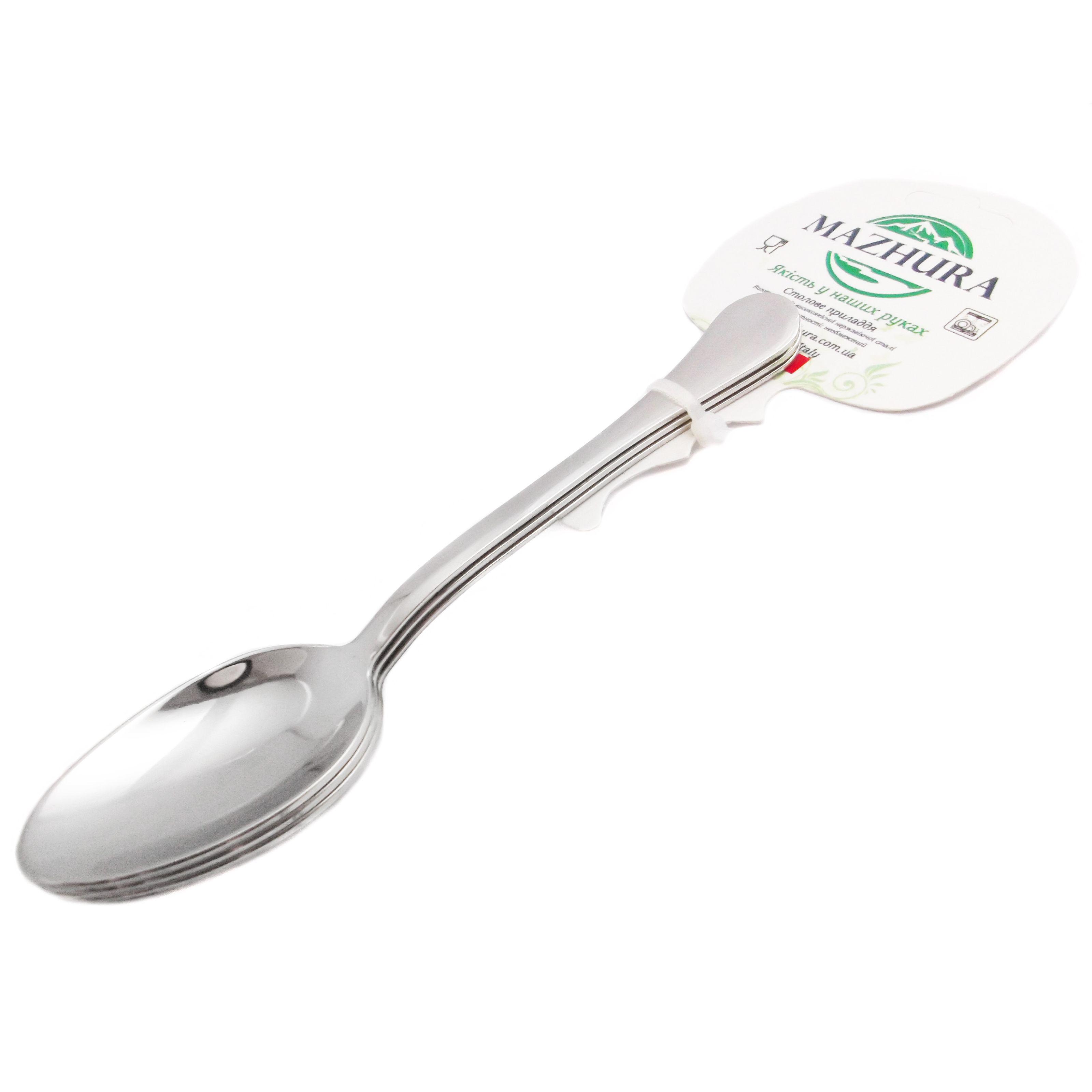 Набор детских ложек Mazhura Boston 18/10 нержавеющая сталь 14,5 см 3 шт. (mz115-3)