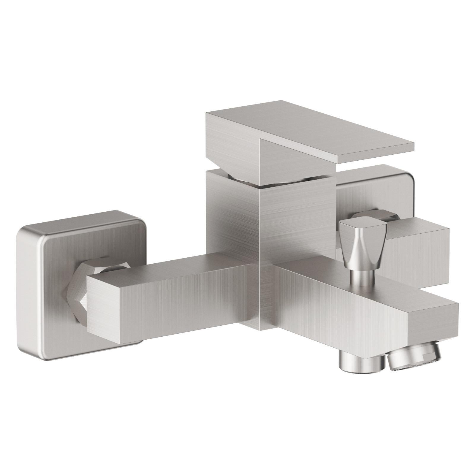 Смеситель для ванны VOLLE Pardo однорычажный Никель (1548.030102)