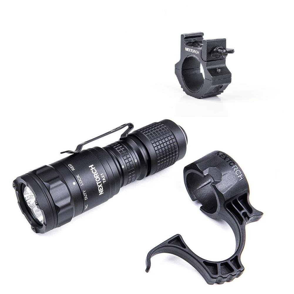 Фонарь Nextorch TA21 с креплением RM25S для Picatinny/Weaver (010740)