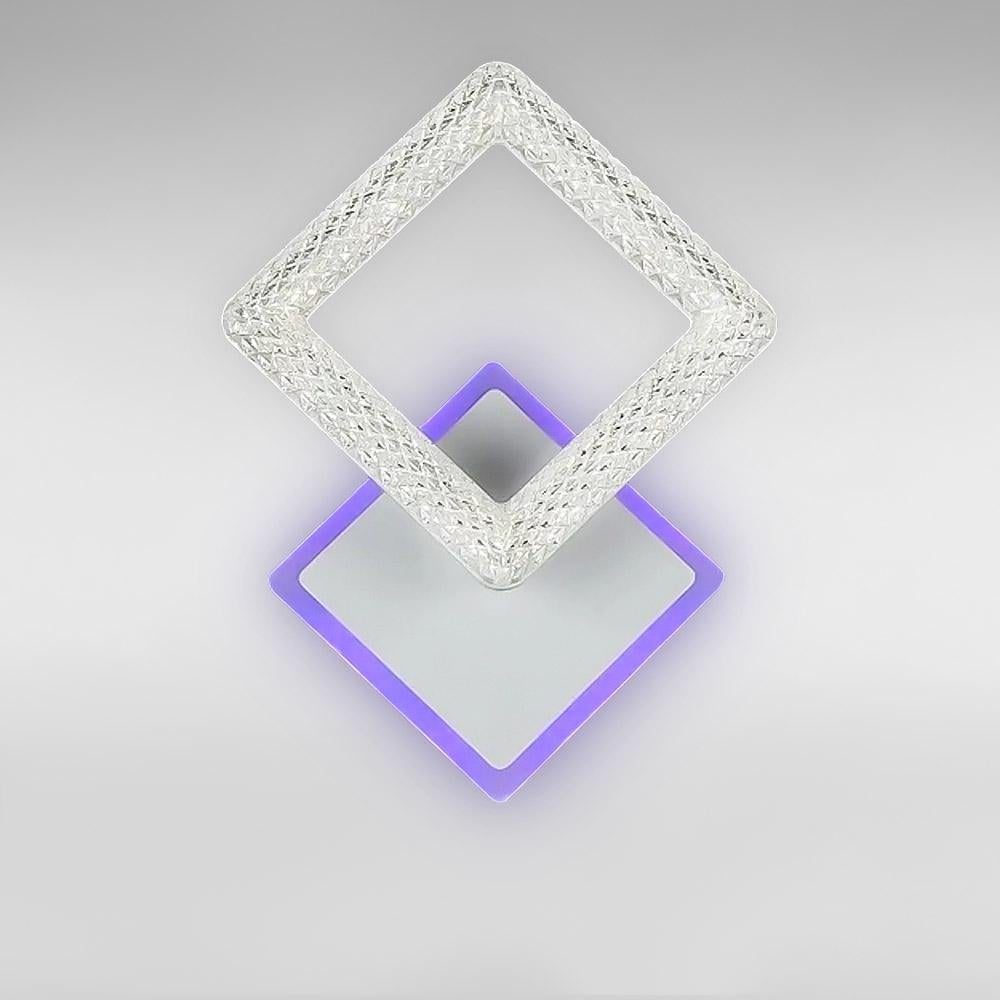 Светильник настенный светодиодный Light House SC-19180/1W WH/PK/BU/PL 16W/10W 240х320х100 мм Белый