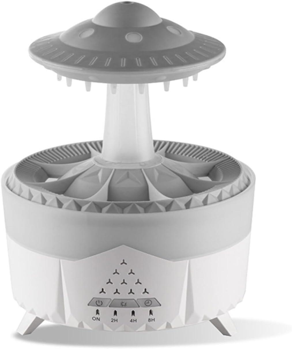 Увлажнитель воздуха ночник Гриб ультразвуковой с дождевой лампой MA705